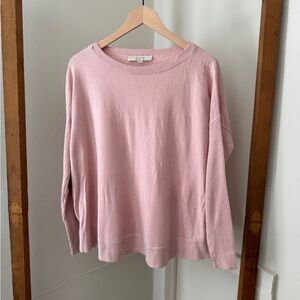 LOFT Soft Pink Knit Top